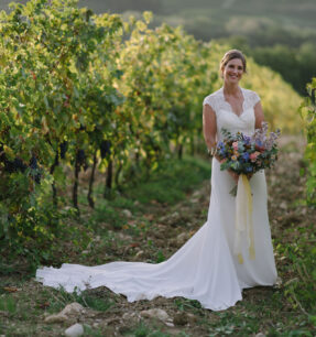 Bride in Tuscany