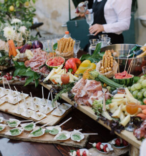 Wedding catering in Tuscany