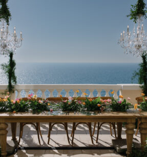 Sea side wedding venue in Tuscany