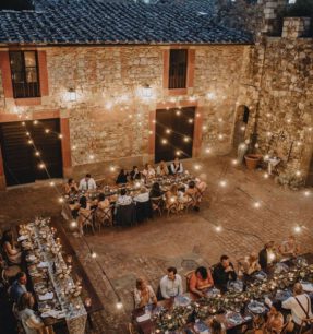 Wedding castle in Tuscany