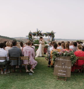 Tuscan wedding venue