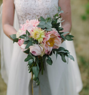 Bridal bouquet by Funkybirdfirenze